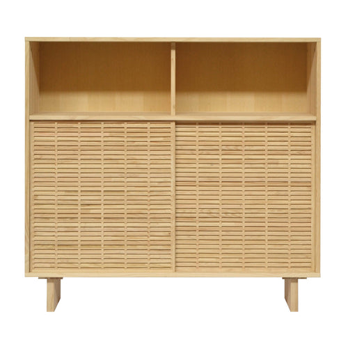 Naan Furniture Dressoir Formentera - Natuurlijk gelakt massief grenen  - 120 cm - vtwonen shop