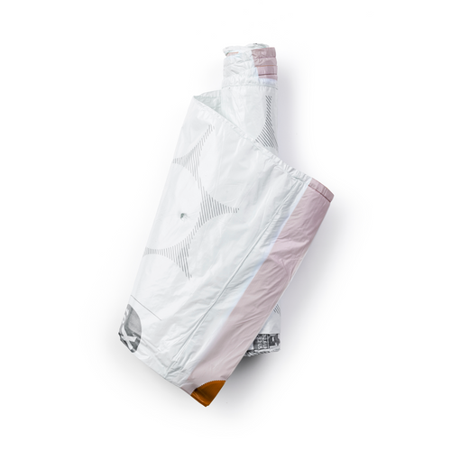 Brabantia PerfectFit Afvalzak, code X, 10-12 liter, 200 stuks, set van 10 rollen - White