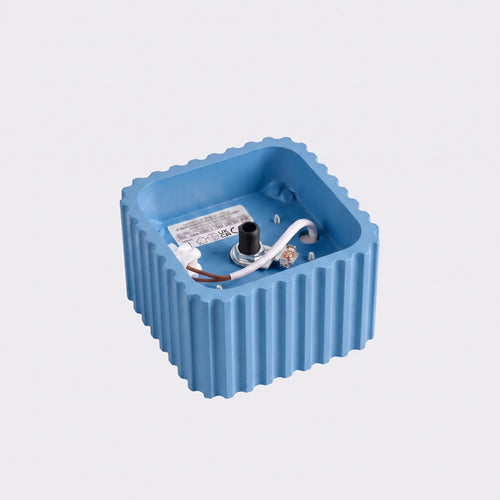 Sollux Lighting Plafondlamp RIFF 1 azuurblauw Gx53 - 10x10x6cm