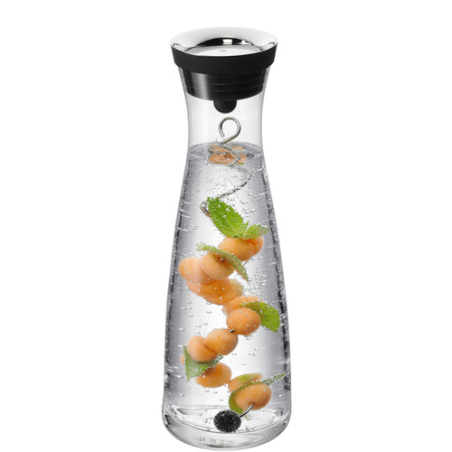 WMF Basic Waterkaraf - 0.75Ltr - Zwart/zilver