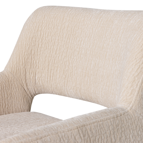 vtwonen eetkamerstoel Bigfoot - Chenille - Zand - 78x57x56