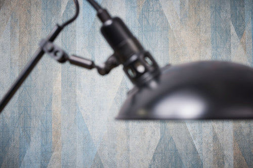 Livingwalls behang grafisch motief blauw en beige - 53 cm x 10.05 m - AS-391041 - vtwonen shop