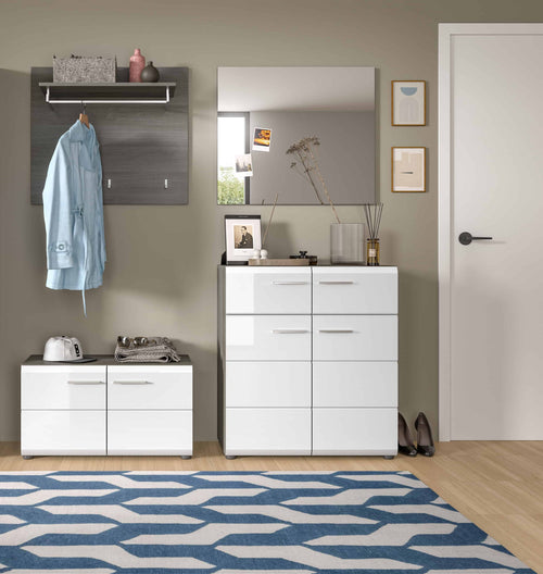 Furnilux Salsa Garderobe / Salsa Entree Meubelset - 192cm x 175cm x 37cm - vtwonen shop