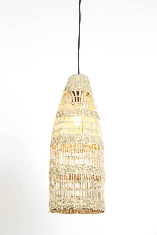 Light & Living hanglamp  - bruin - 20x20x52 cm