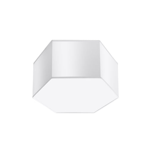 Sollux Lighting Plafondlamp SUNDE 15 wit - 30,5x26,5x15,5cm