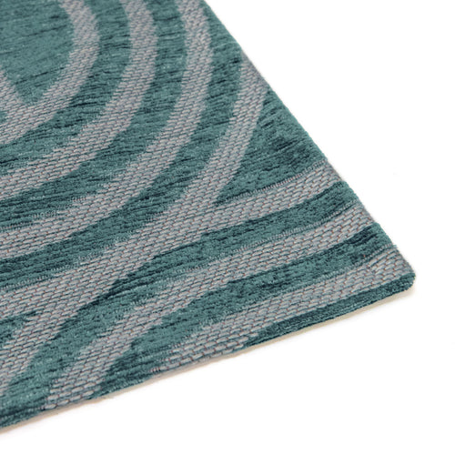 Lola&Moi vloerkleed Blue Glow - blauw -80x150cm - vtwonen shop