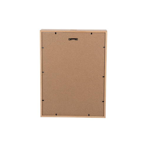 Present Time wanddecoratie Momentum Box - bruin - 8x30x40cm