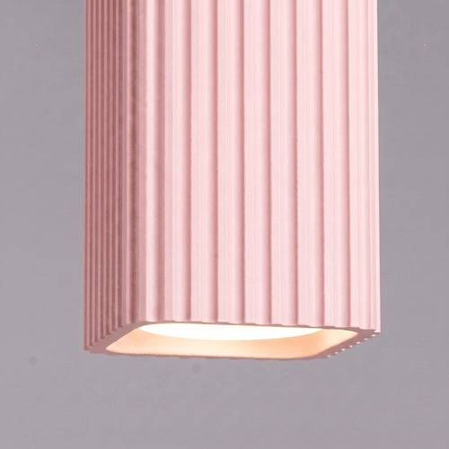 Sollux Lighting Plafondlamp RAYO 10 roze - 6x6x10cm