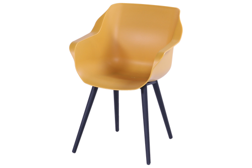 Hartman Tuinstoel Sophie Studio - Geel Kunststof - Set Van 2 - vtwonen shop