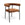Premium Interiors - Set van 2 stoelen LOU - getextureerd fluweel espresso-bruin 64cm