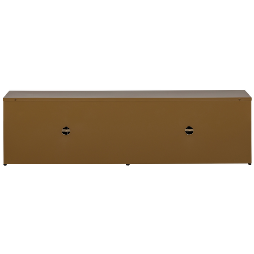 WOOOD tv-meubel Level - Metaal - Honinggeel - 44x160x44 - vtwonen shop