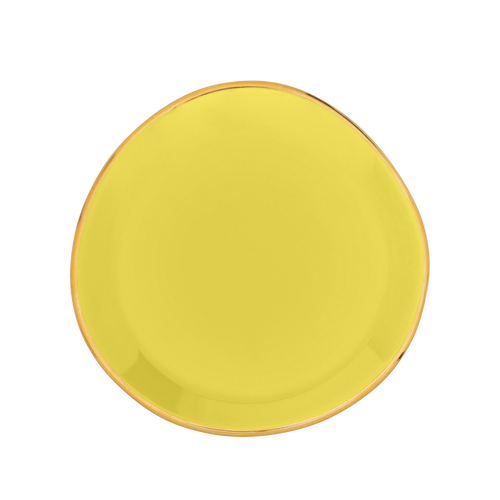 Urban Nature Culture Good Morning bord Limelight, Ø9 cm - Ø 9 * 0.9 CM - vtwonen shop