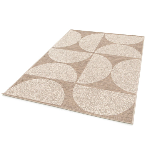 AFK Living vloerkleed Halv - voor binnen en buiten - beige - 160 x 230 cm