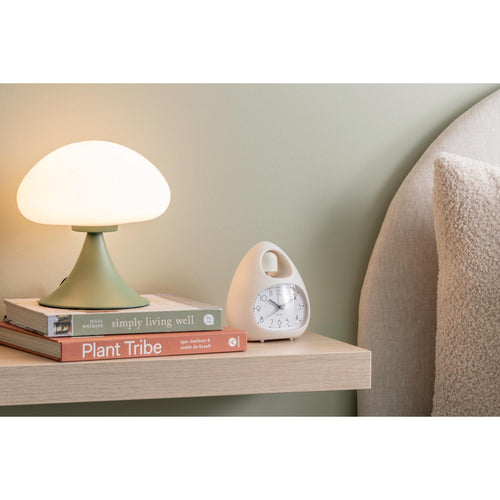 Karlsson wekker Blob Bell - wit - 12x8x13.7cm