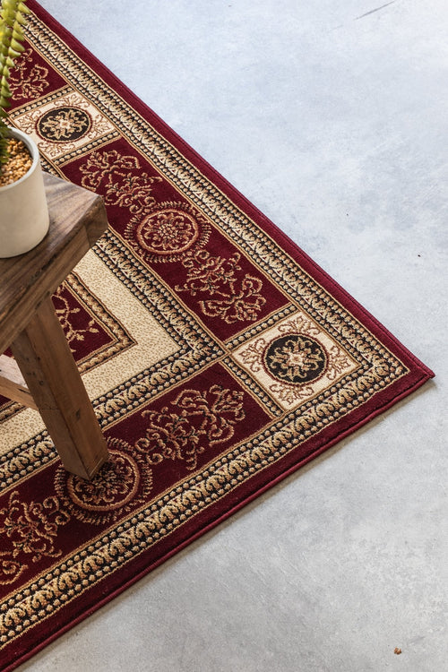 Nouristan Herat Orient Teppich Guzara Red 80x240 cm