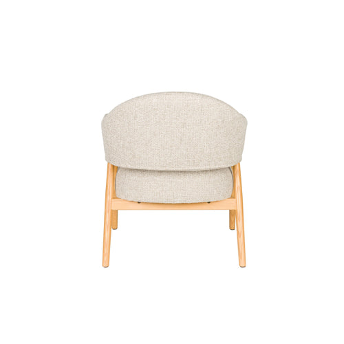 Housecraft Living Indy Fauteuil met armleuning lichtbruin/ Beige