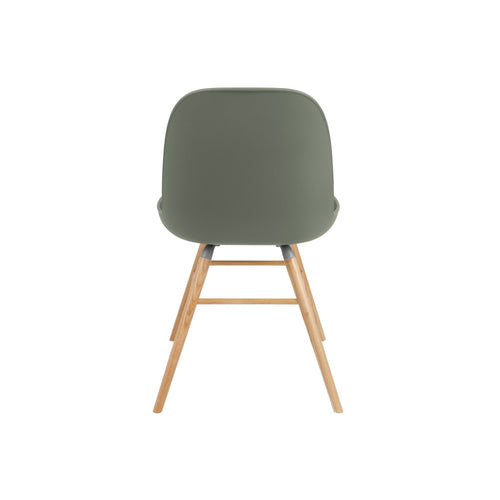 Zuiver Albert Kuip Eetkamerstoelen Groen - Set van 2 - vtwonen shop