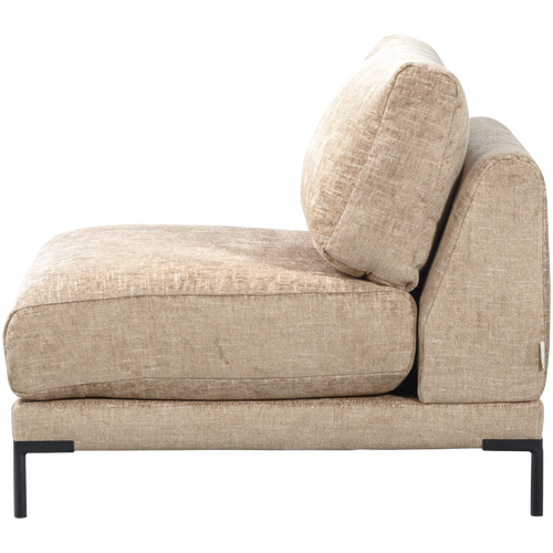 vtwonen loveseat bank element Couple - Polyester - Naturel Melange - 89x100x100 - vtwonen shop