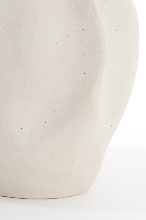 Light & Living vaas SANGULI - 33.5x33x22.5cm - wit - vtwonen shop