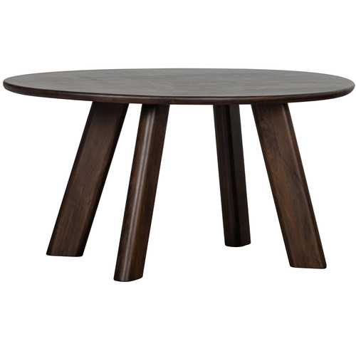 BePureHome eetkamertafel Roundly - Mangohout - Walnoot - 76x160x110 - vtwonen shop