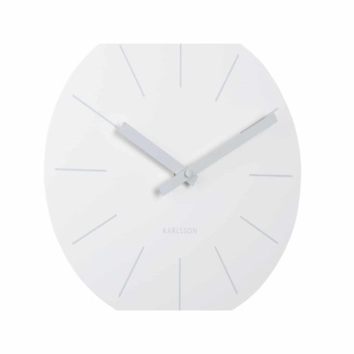 Karlsson wandklok Arlo pendulum - wit - Ø30cm