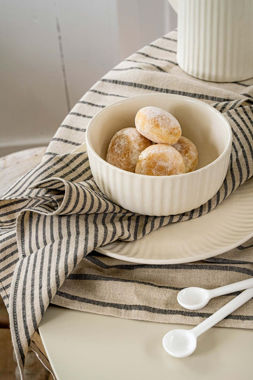 vtwonen Kommen - Keramiek - Gebroken wit - 15cm - Set van 2