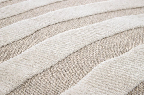 AFK Living vloerkleed Onde - reliëfeffect - beige - 200 x 290 cm