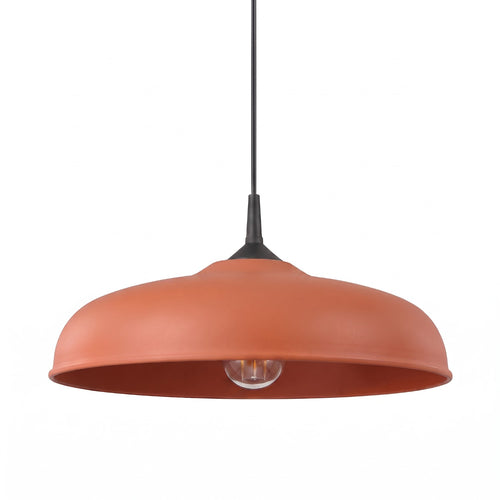 Sollux Lighting Hanglamp GINA rode oker - 38x38x74cm