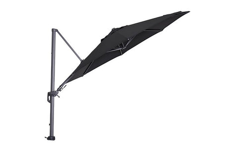 Hawaii parasol - Ø350 cm - carbon black - zwart - vtwonen shop