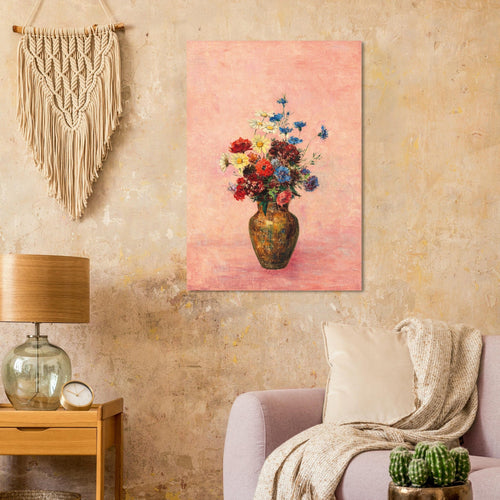 Artfulprints  Bloemen in vaas 4   poster A4 21x29.7 cm - vtwonen shop