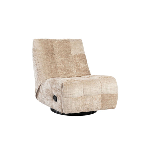 Starfurn Relaxfauteuil Chill - Beige - Draaibaar - 97x78x90cm