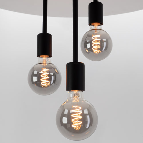 EGLO plafondlamp Wilmcote - e27 - ø 28 cm - zwart