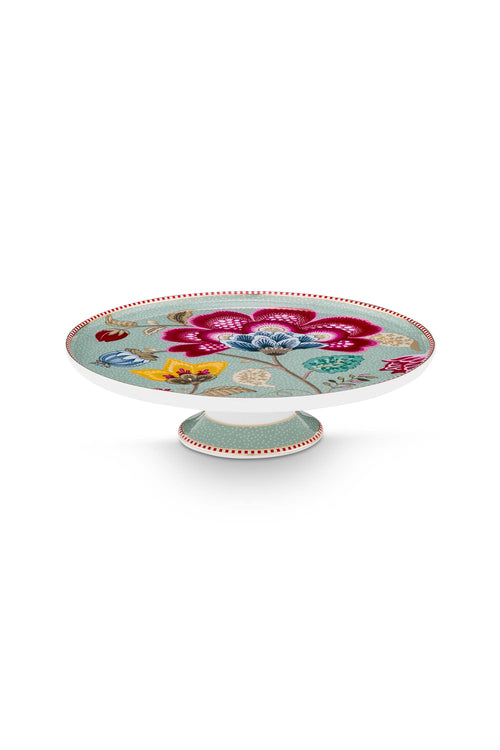 Pip Studio Serveerschaal - Blooming Tales - Lichtblauw - 7cm