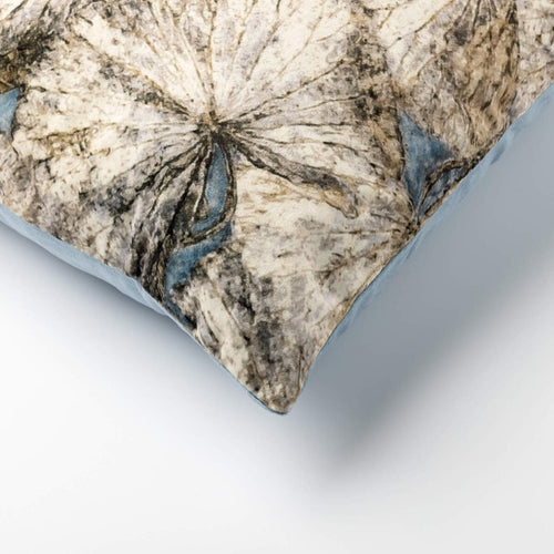 KUSSENSET - 4-delig - Tobias - 45x45 cm, 30x50 cm - inclusief binnenkussens - blauw