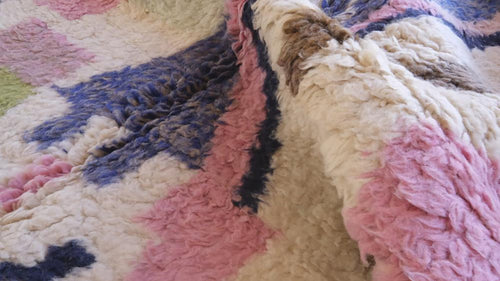 AFK Living vloerkleed Berber - handgemaakt - Wol - 215 x 285 cm