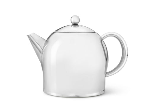 Bredemeijer - Dubbelwandige theepot Minuet Santhee - 1,4 liter - RVS - Glans