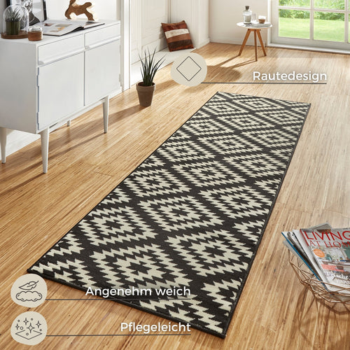 Designer Velours Runner Nordic 80x450 cm
