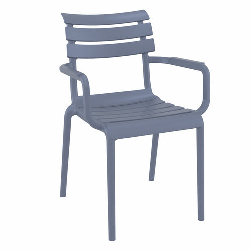 Garden Impressions tuinstoel Paris donker grijs