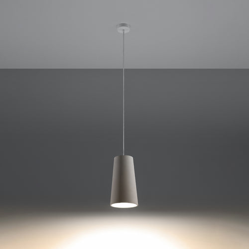 Sollux Lighting Keramische hanglamp GULCAN - 16x16x128cm