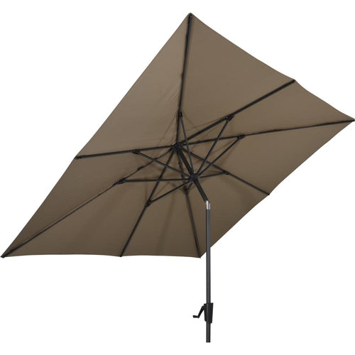 Lesli Living push-up parasol Libra - taupe - 250x250cm