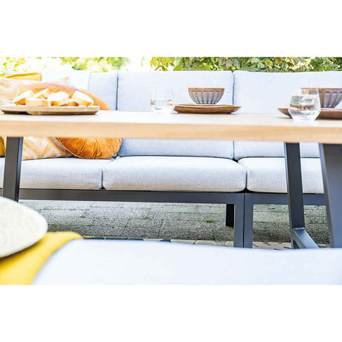 Garden Impressions lounge dining set Lissabon valley sand - 6-delig