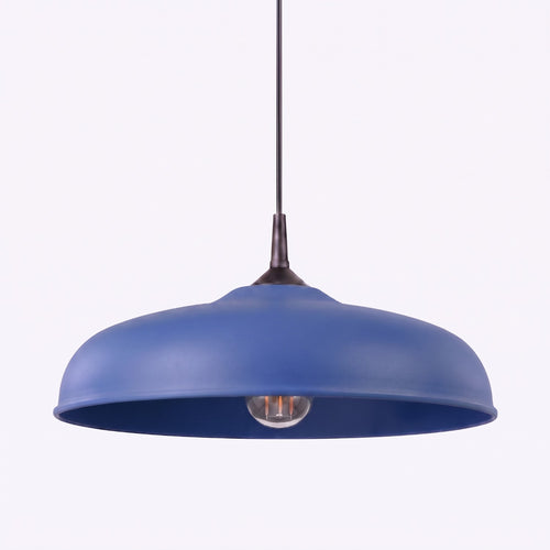 Sollux Lighting Hanglamp GINA ultramarijn - 38x38x74cm