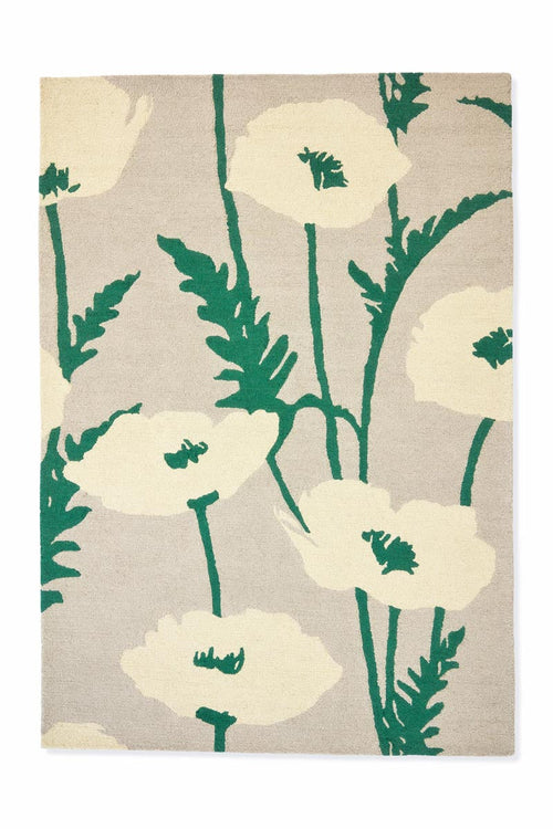 Vloerkleed Scion Poppy Pop Parchment Gecko 124807 250x350 cm - vtwonen shop