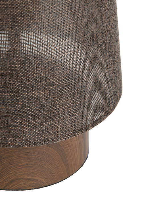 Light & Living tafellamp HOWIE - bruin - Ø15x42cm - vtwonen shop