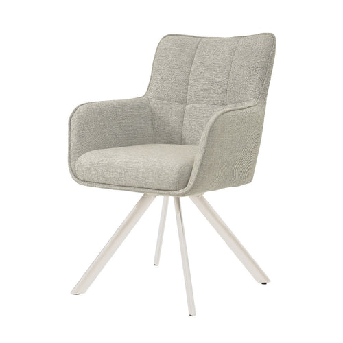 Livingfurn eetkamerstoel Tori Sand - naturel - set van 2 - vtwonen shop