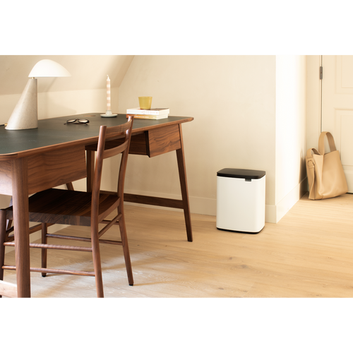 Brabantia Bo Afvalemmer, 12 liter - White