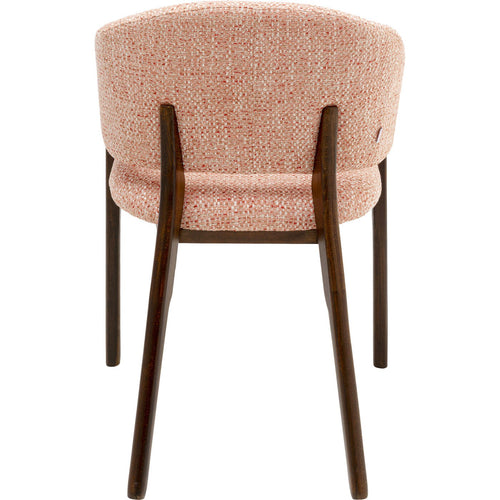 Kare Design Stoel met armleuningen August Melange roze