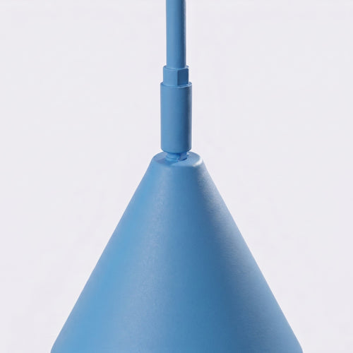 Sollux Lighting Vloerlamp NOX lichtblauw - 30x30x165cm