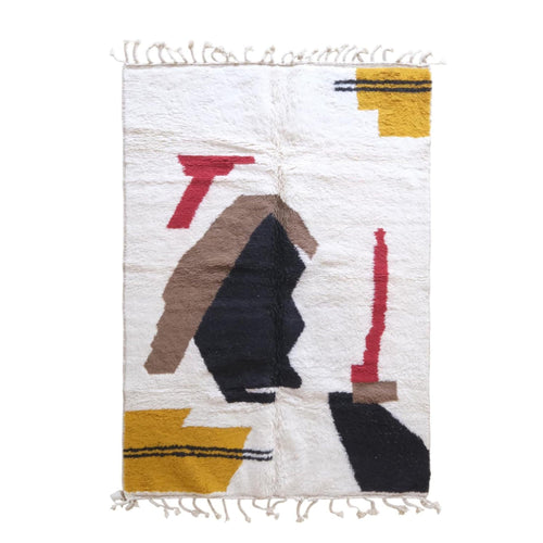 AFK Living vloerkleed Berber - handgemaakt - Wol - 140 x 200 cm