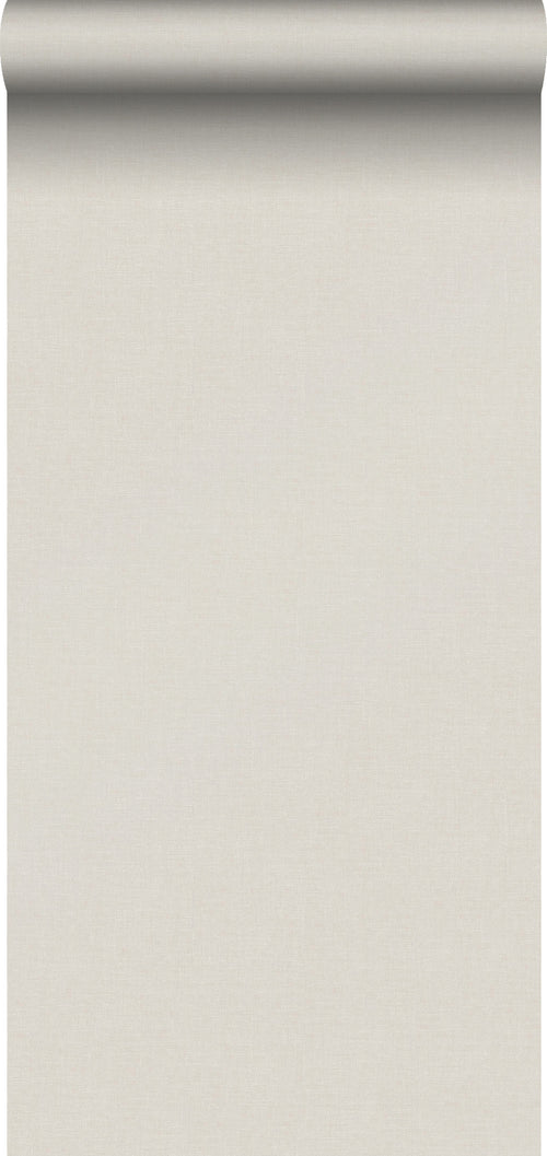 Sanders & Sanders behang linnenstructuur beige - 53 cm x 10 m - 640428 - vtwonen shop
